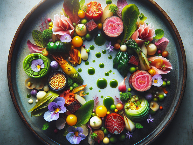 Dish presentation