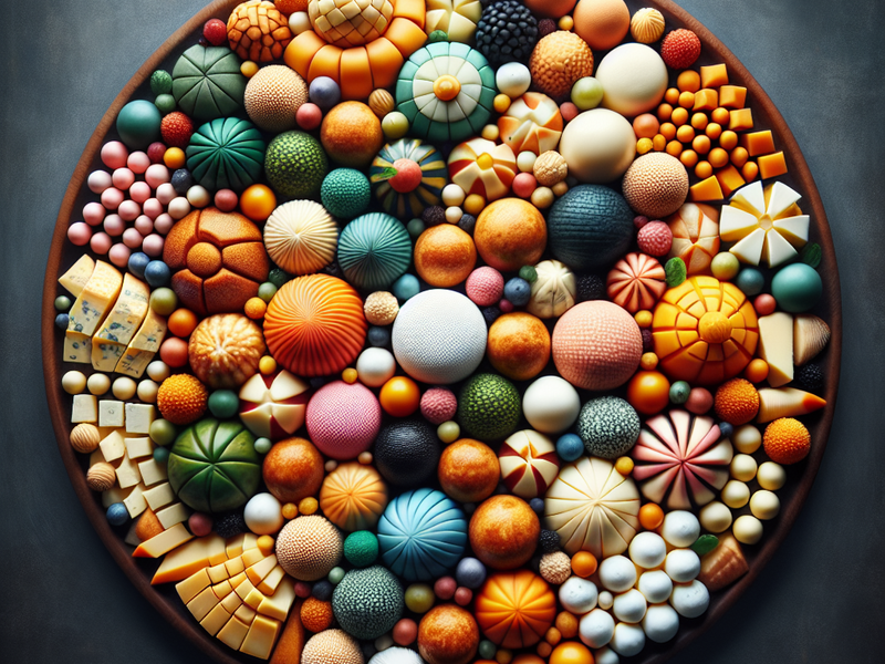 Platter of Creative Cheese Balls