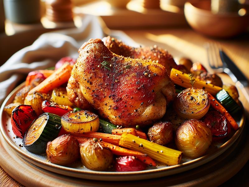 Coxa de Frango na Air Fryer