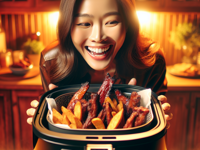 Checking the Air Fryer