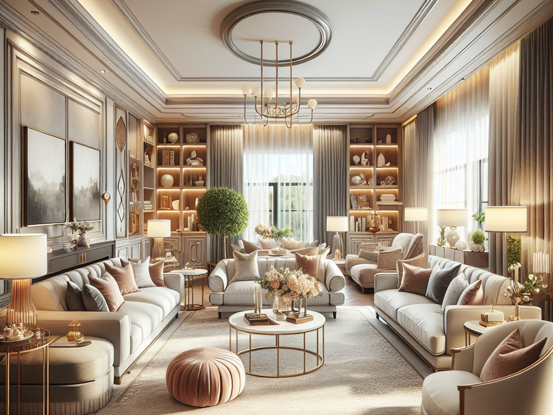 Elegant Room Presentation