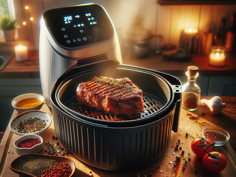 carne assada na air fryer